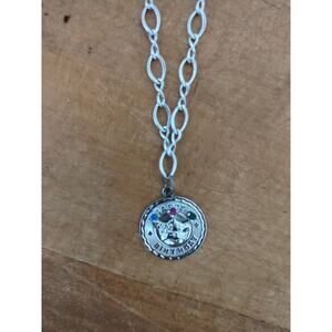 Vintage Charm Bracelet With Sterling Happy Birthday Crown Charm